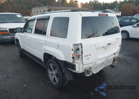 2016 Jeep Patriot High Altitude Edition из США, поврежденный, VIN 1C4NJRFB8GD501298